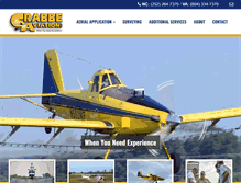 Tablet Screenshot of crabbeaviation.com